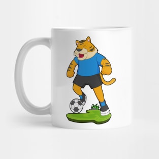 Tiger Soccer player Soccer Mug